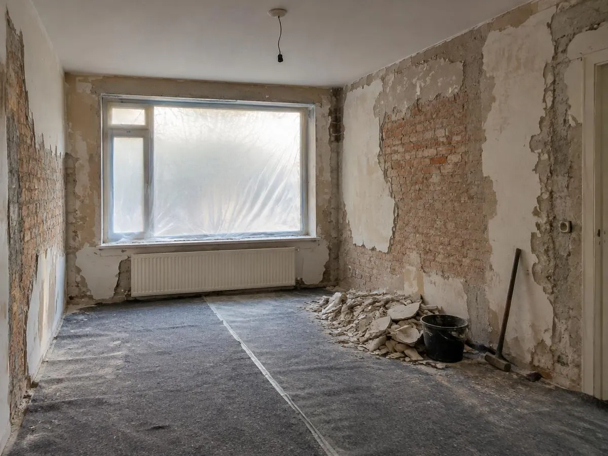 Renovatie stucen